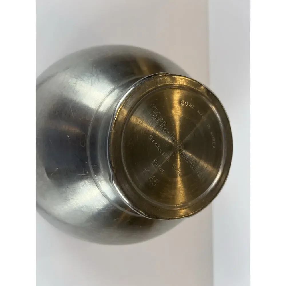 KitchenAid K45 Stainless Steel Stand Mixer Twist Lock Mixing Bowl Replacement